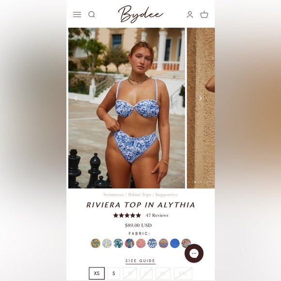 BYDEE Set of 3 PRAGUE & FLORENCE BOTTOM & RIVIERA TOP IN ALYTHIA in Large - Picture 7 of 15